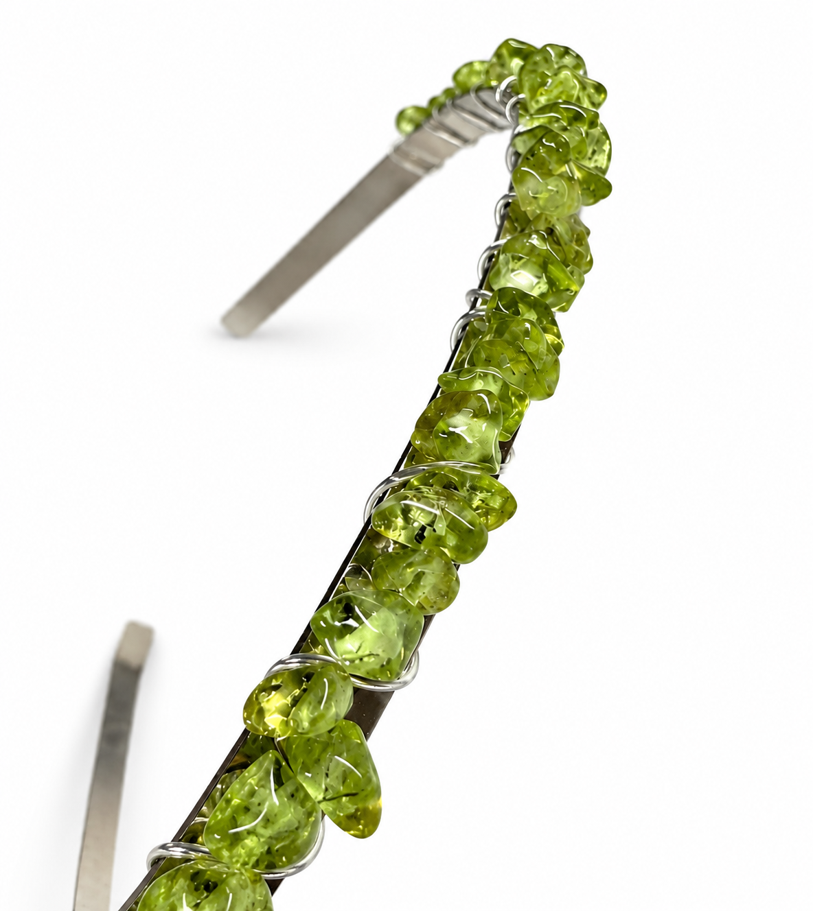 Edelsteen Haarband - Peridot