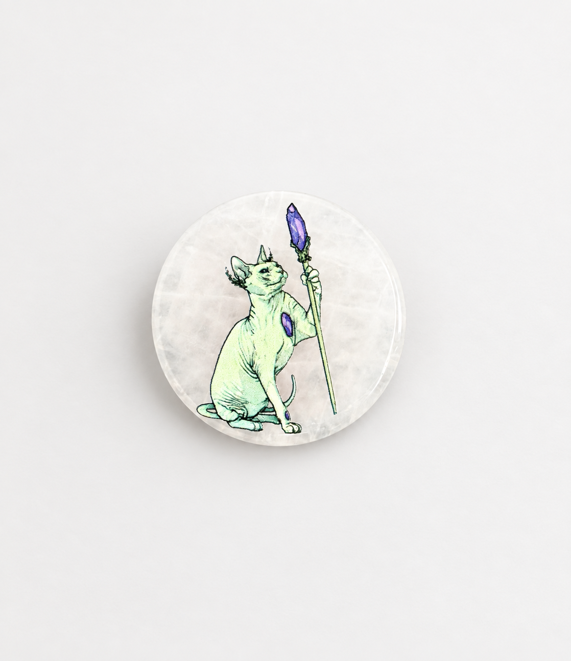Rozenkwarts Popsocket