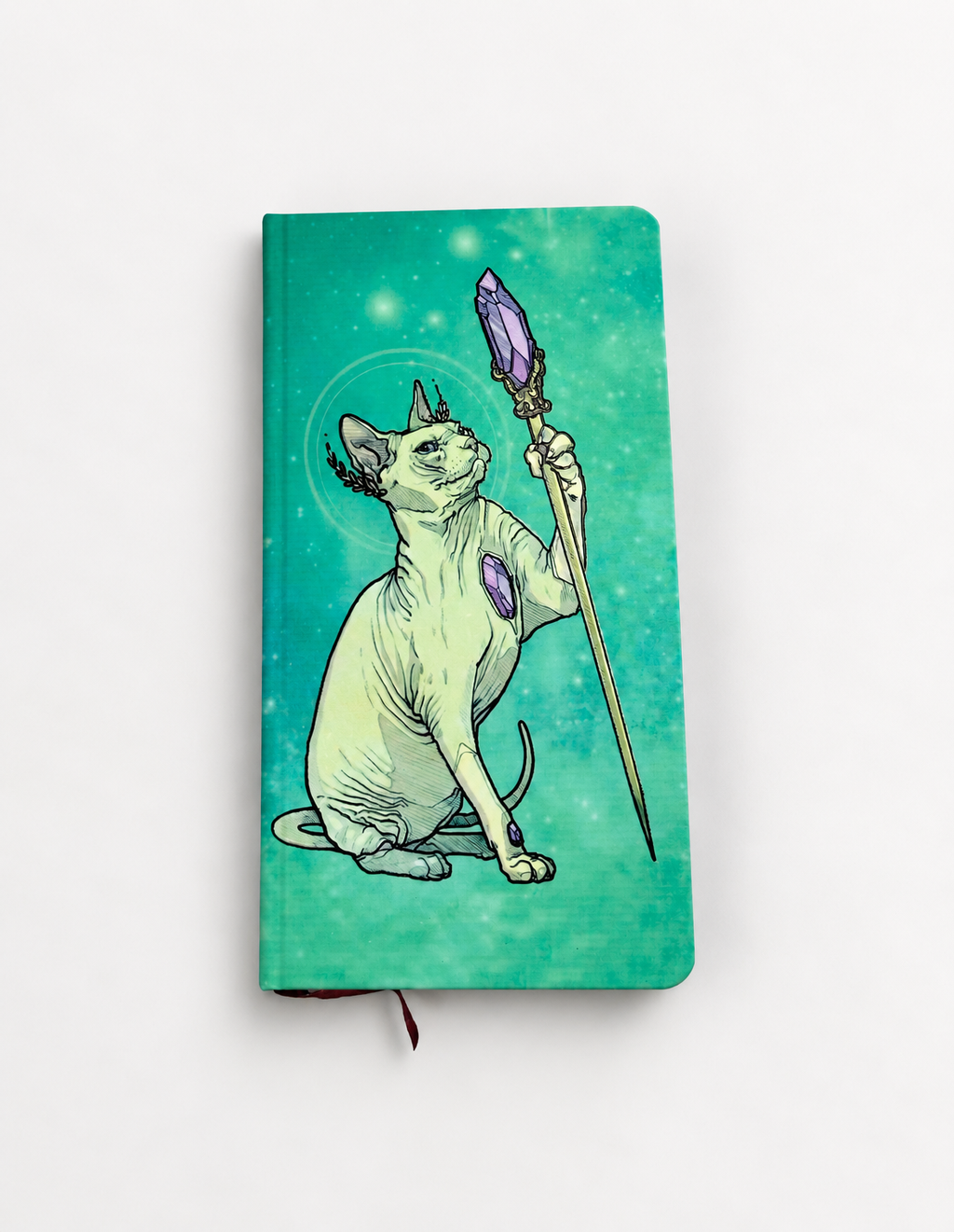Compact Notitieboek – Gelinieerd Journal met Fantasy Design