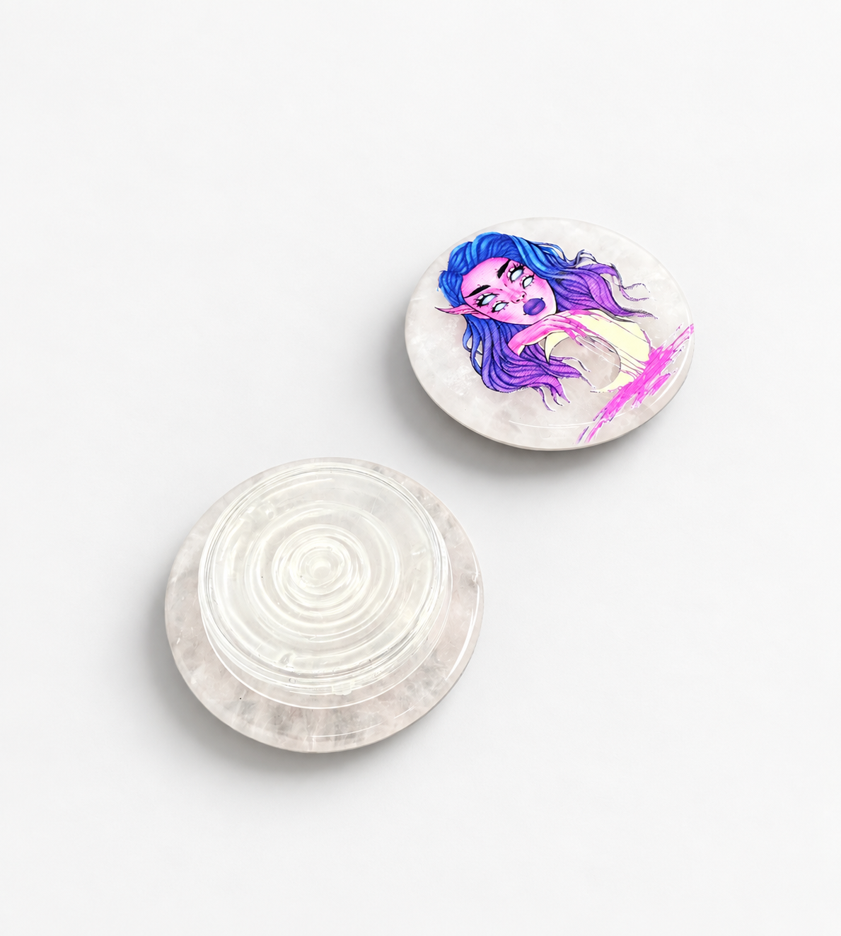 Rozenkwarts Popsocket