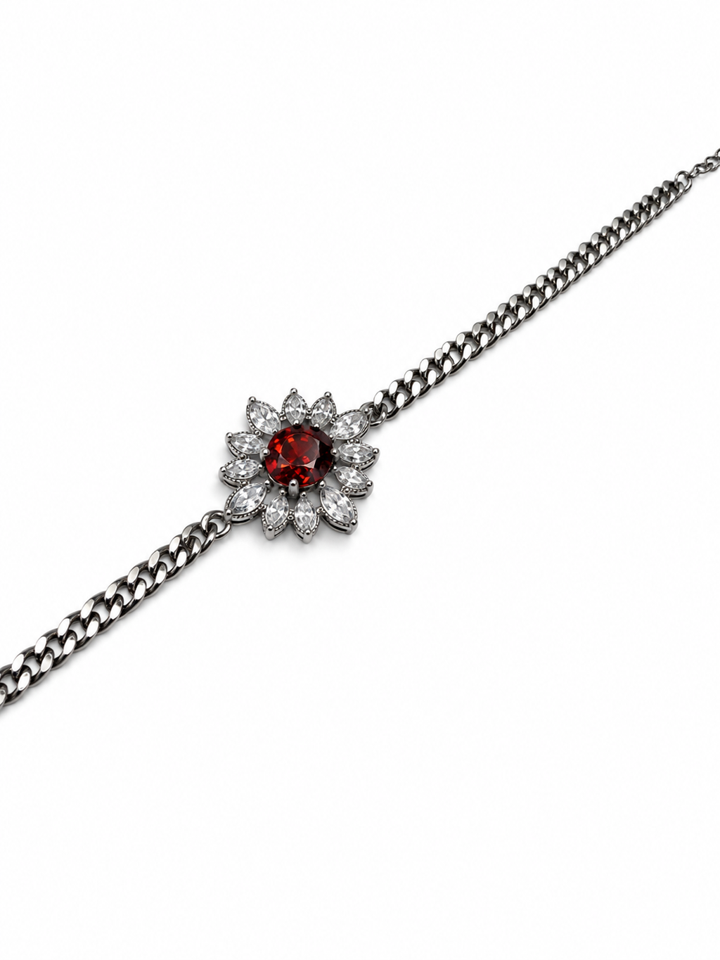 Fanta Garnet Armband - S925